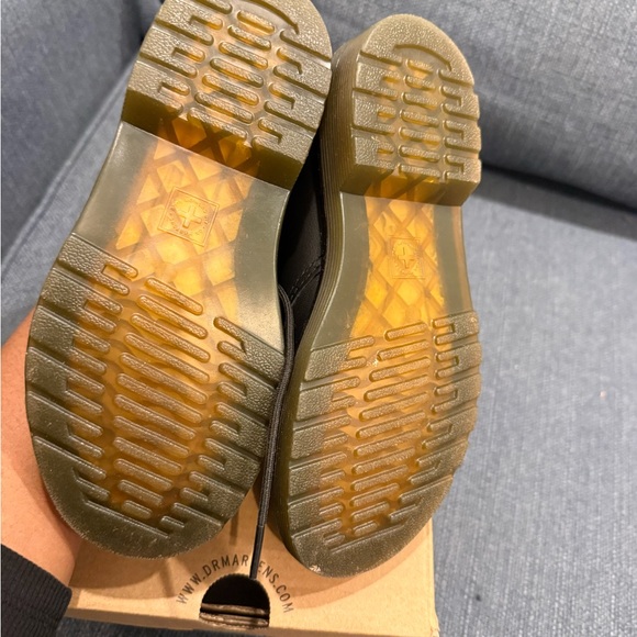 Dr. Martens Black Leather Oxfords - Picture 4 of 8